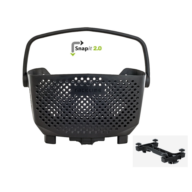 Racktime Korb BASKit EDGE 2.0 20 Liter schwarz