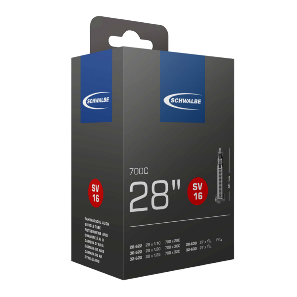 Schwalbe Schlauch SV16, 28", 28/32-622 (28x1.10-1.25)