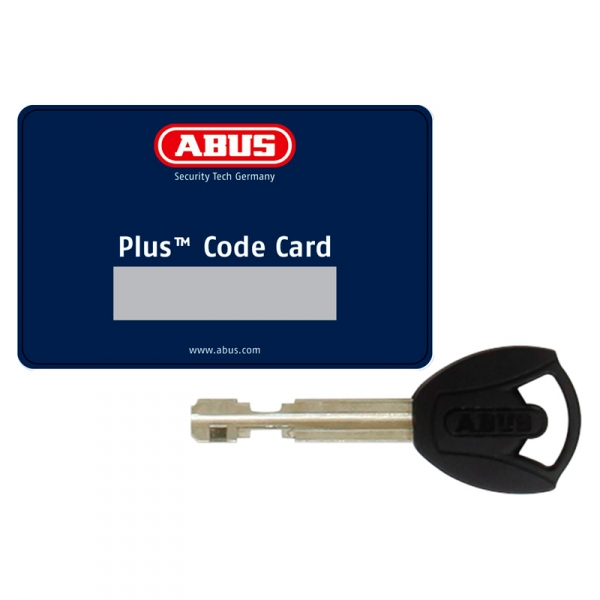 ABUS Faltschloss Bordo 6000/90 mit Halter schwarz