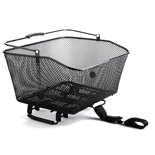 Incirca Korb feinmaschig Gepäckträger-Klemmbefestigung 50-230mm schwarz